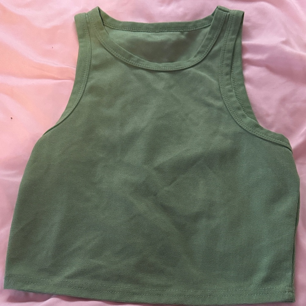 SHEIN Olive Green Tank Top